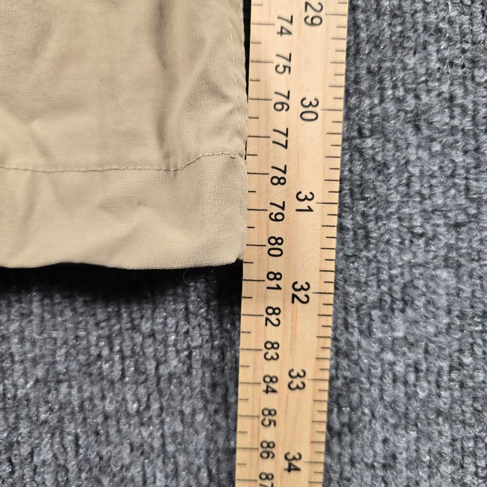 Eddie Bauer Pants Mens 34x32 (34x31.5) Khaki Tan Hiking Outdoor Nylon Stretch - Picture 8 of 8